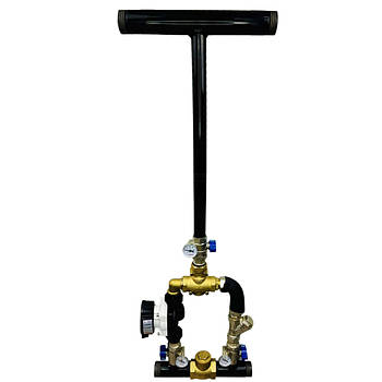 Комплект швидкого підключення котла  LADOMIX.HT 50/8 термозмішувальний вузол 60°C, Dn50 (2") KVANT