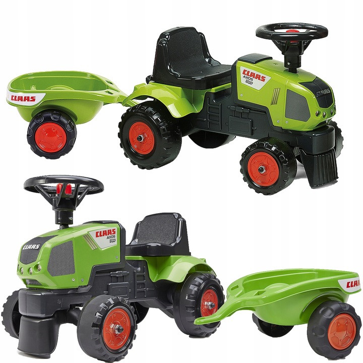 Трактор FALK BABY CLAAS GREEN із ПРИЧЕПОМ