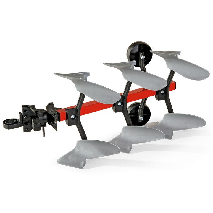 Плуг багатокорпусний Rolly Toys 123865, зелений