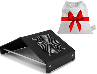 Витяжка Ulka Mini X1 для манікюру настільна, 19 Вт, (чорна)