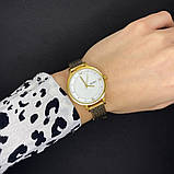 Жіночий годинник з браслетом міланська петля Skmei 1874GD Gold, фото 3