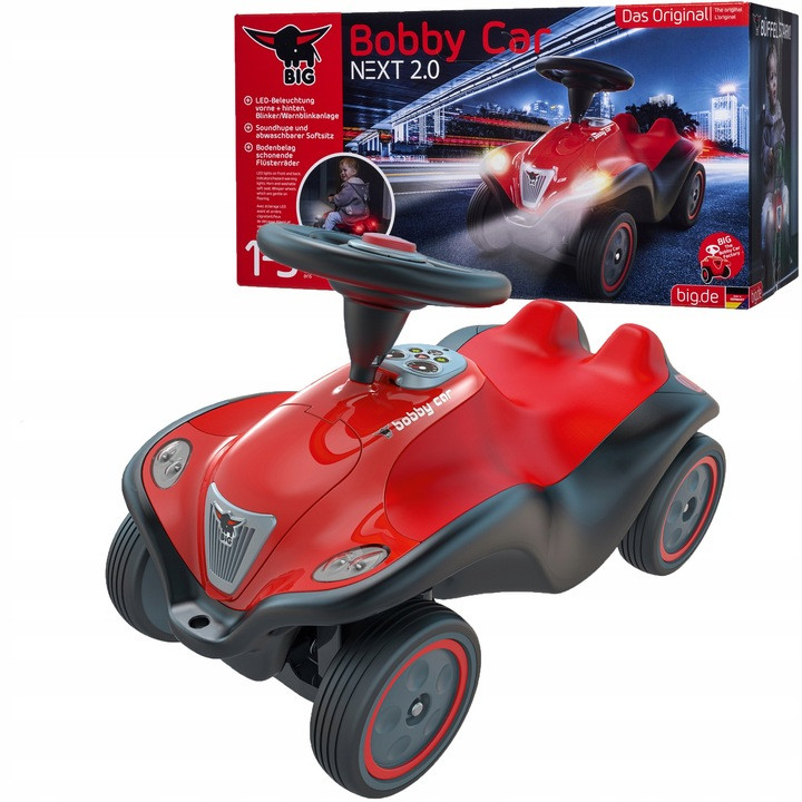 Автоштовхач Bobby Car Next 2.0 червоний