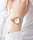 Жіночий годинник з браслетом міланська петля Skmei 1874GD Gold, фото 6