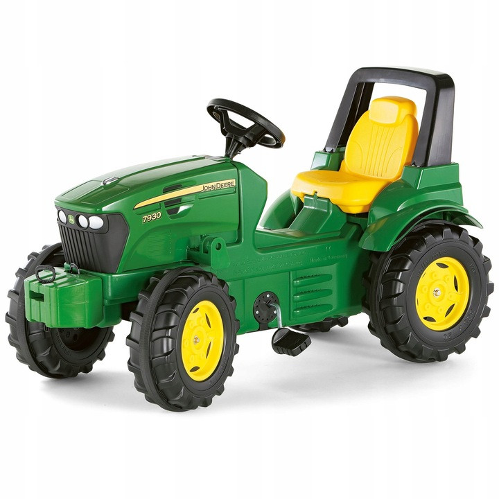 Дитячий трактор Rolly Toys Зелений, Жовтий