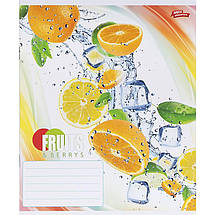 Зошит 24 арк. клітинка "МРІЇ" / Фрукти, фото 3