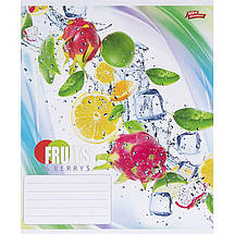 Зошит 24 арк. клітинка "МРІЇ" / Фрукти, фото 4