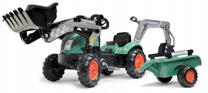 FALK FARM LANDER TRACTOR ЕКСКАВАТОР-НАВАНТАЖУВАЧ З ПРИЧЕПОМ 2-5 РОКІВ