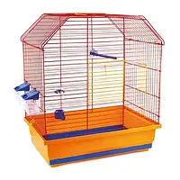Клітка для птахів "Вікторія" фарба, колір мікс, 480*310*550 мм (*)