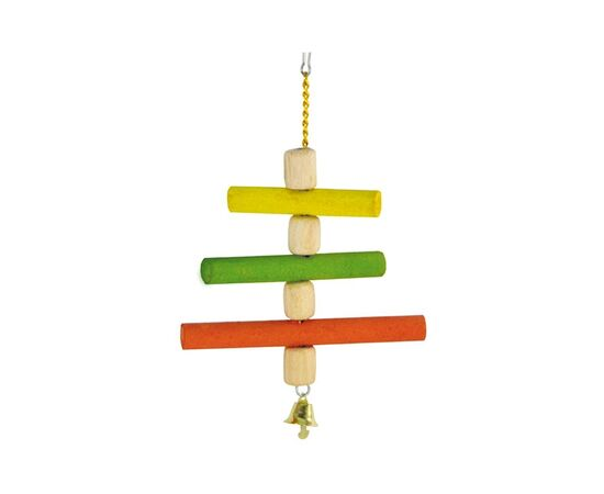 Підвіска-іграшка з дзвіночком для папуг, Лорі (*), фото 1