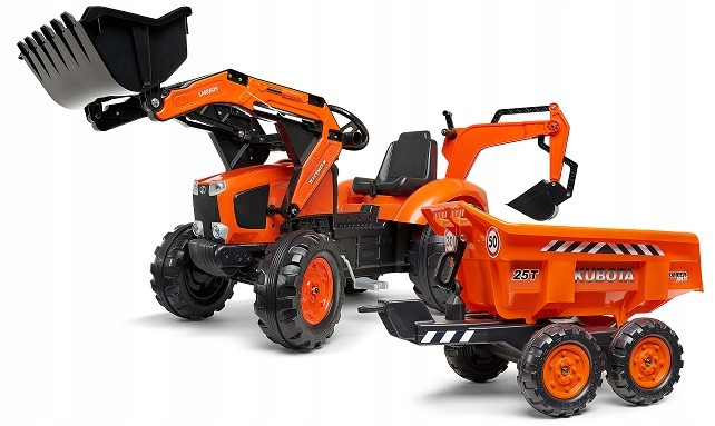 Дитячий трактор Falk Orange