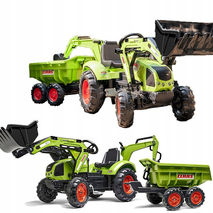 Трактор Falk Claas Arion 430 зелений.