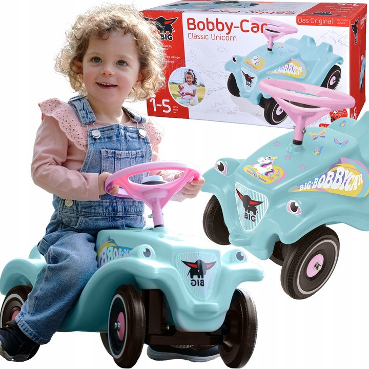 Bobby Car Classic Єдиноріг-штовхач