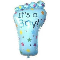 Фольгована міні-куля Ступня хлопчика (Flexmetal)