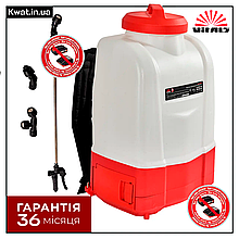 Обприскувач акумуляторний ранцевий Vitals Master AS 1810 SmartLine+ Бак 10 л Без АКБ і ЗП
