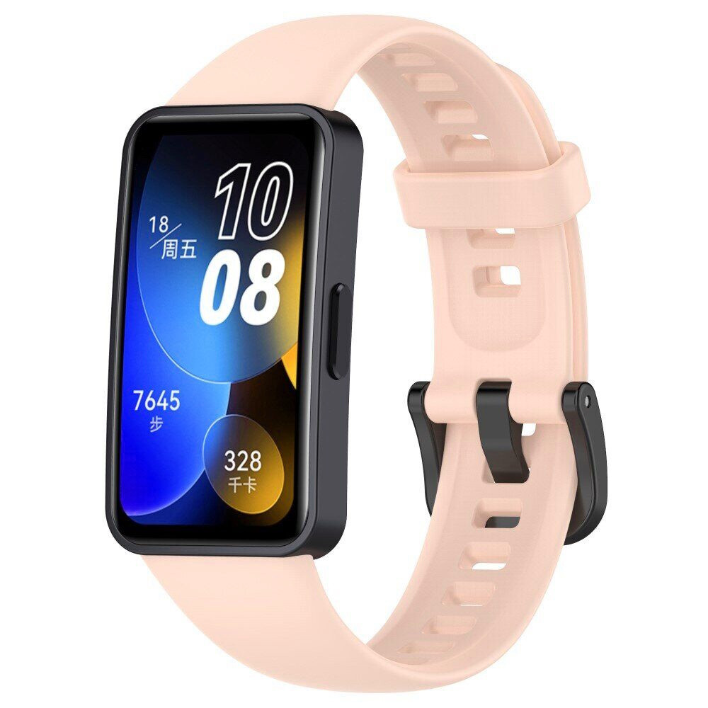 Силіконовий ремінець для Huawei Band 8 (Pink Sand), фото 1
