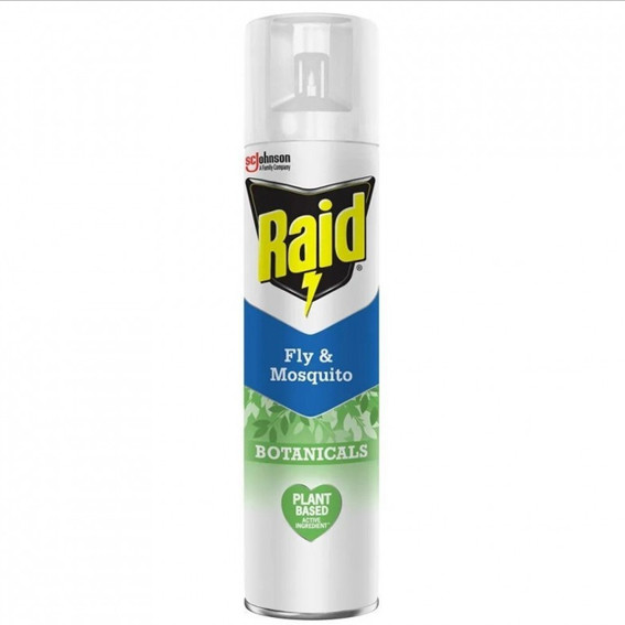 Аерозоль Raid Botanicals від мух, комарів, ос, молі 300 мл, фото 1