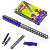 Ручка RAYON — не перова чорнильна ручка, зі змінним картриджем, 0,5 мм, синє чорнило, 12 шт.