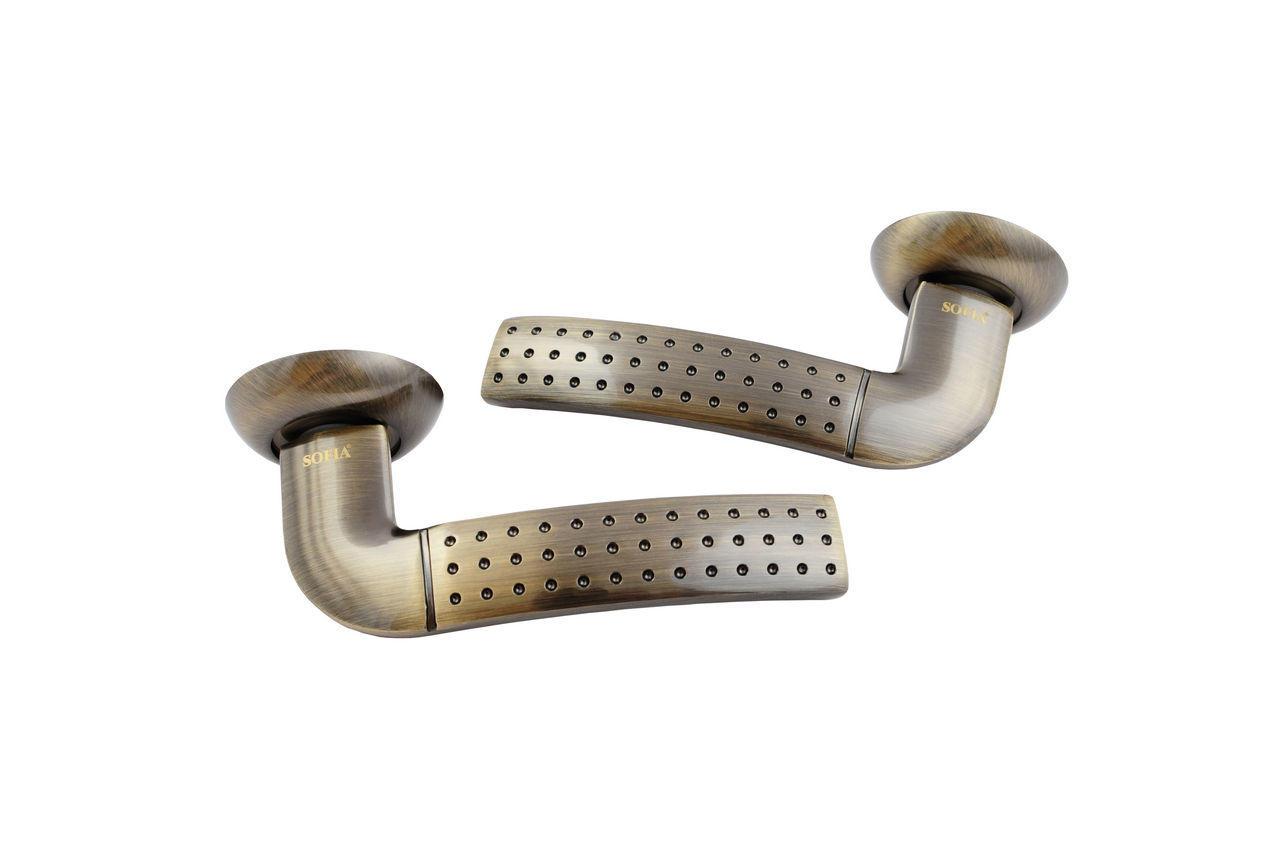 Ручка на розетці FZB Sofia AF1-R10 АВ, фото 1