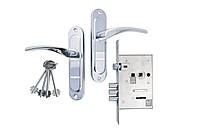 Ручка на планці з корпусом FZB 55 мм CY5555Y CP, фото 2