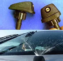 Форсунки омивача скла та комплектуючі