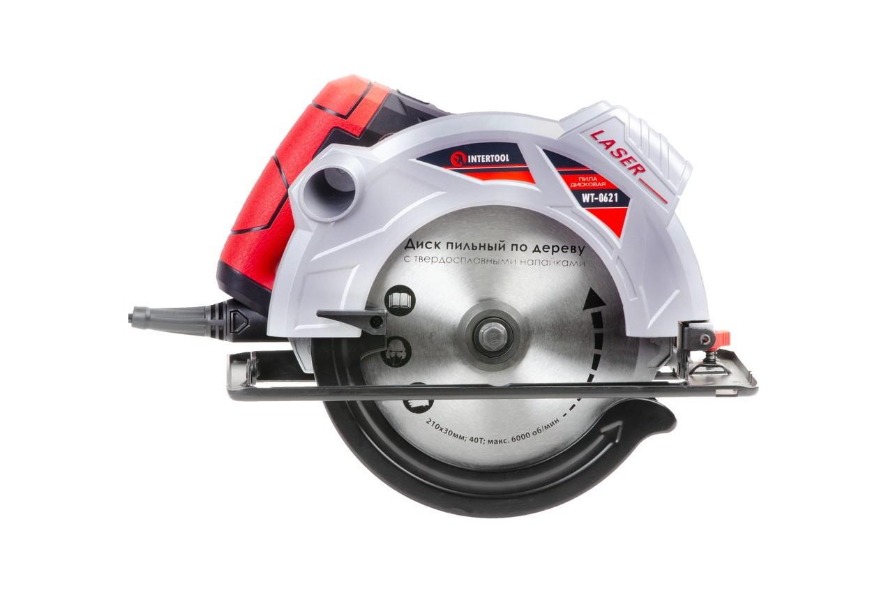 Пила циркулярна Intertool Storm 1800 Вт, фото 1