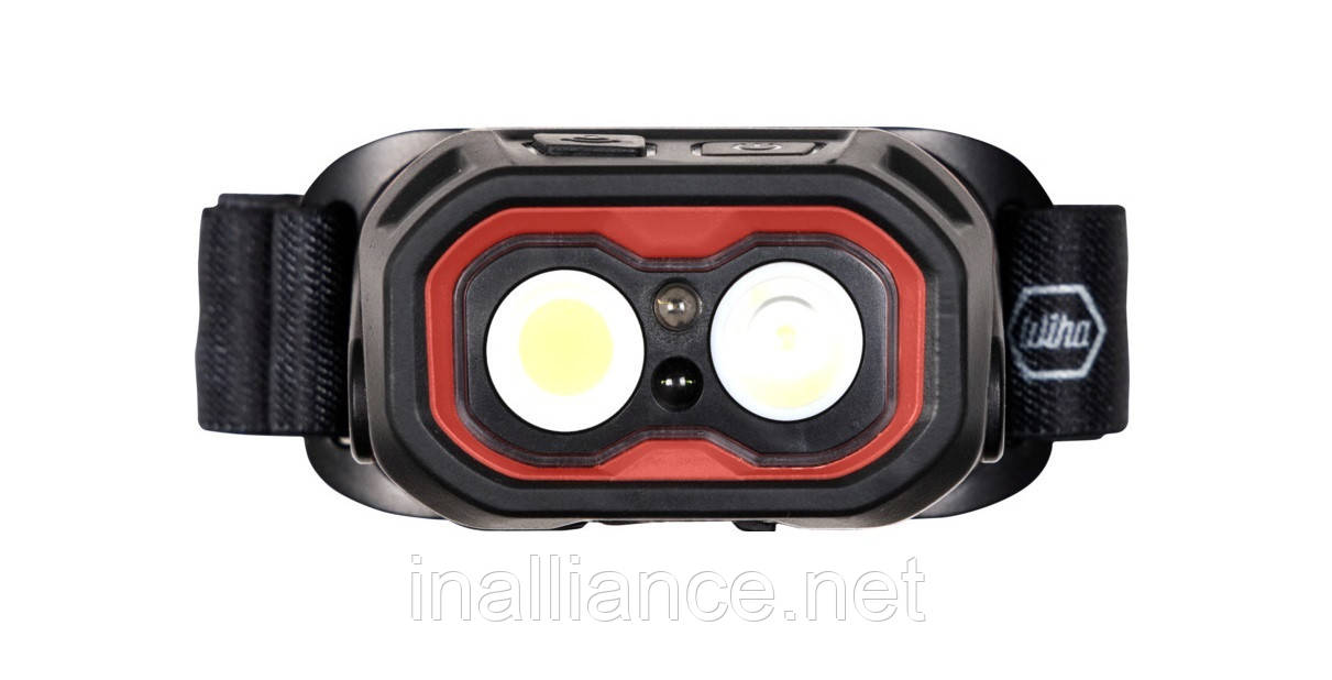 Налобний ліхтар 500 лм із датчиком руху Wiha 45700