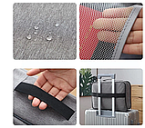 Дорожня сумка органайзер з кодовим замком (37х10,5х27см) для зберігання документів, фото 8