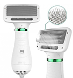 Фен-гребінець для вовни PET GROOMING DRYER, фото 5