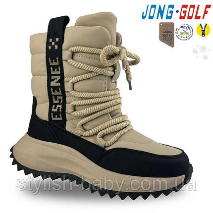 Дитяче взуття гуртом. Дитяче зимове взуття 2024 бренда Jong Golf для дівчаток (рр. з 27 по 32), фото 1