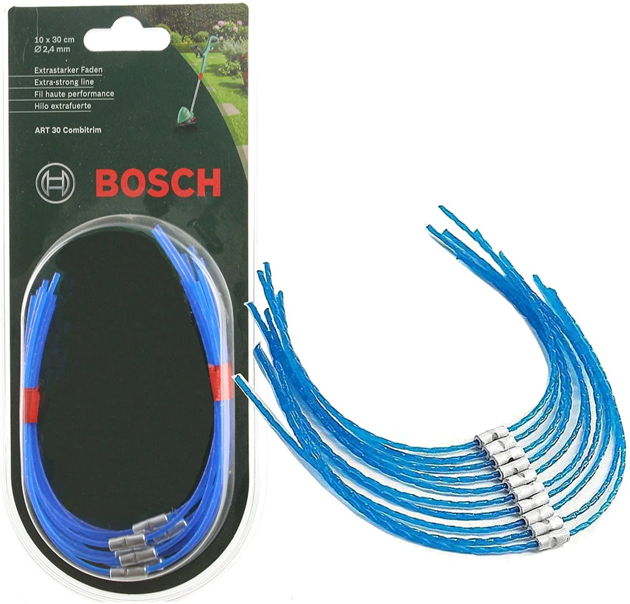 Жилка для тримера Bosch ART 30 (10 шт) (Швеція)
