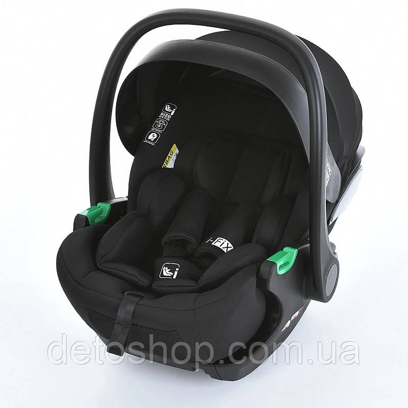 Автокрісло El Camino (0-13кг) ME 1110 i-FIX (jet black) Чорний