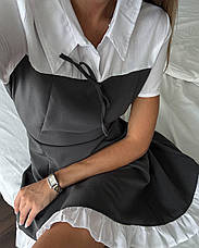 Сукня жіноча, костюмка-котон 42-44, 44-46 (2) Rin4943-303, фото 3