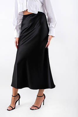 Спідниця максі в білизняному стилі чорна 81006 (2000000133959)