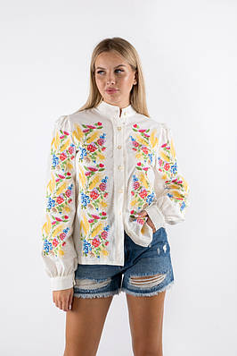 Сорочка вишиванка біла 5701 (2000000134321)