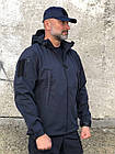 Куртка тактична Soft Shell Ukr-Tec темно-синя, ДСНС