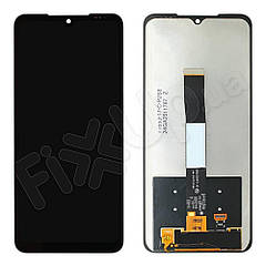Дисплей для UMIDIGI Bison X10, з тачскрином у зборі, колір чорний