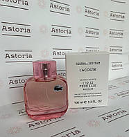 Тестер 100 мл Lacoste L. 12.12 Pour Elle Sparkling Туалетна вода Лакост Спарклінг Лакоста рожева Л.12.12 Спарклінг Жіноча