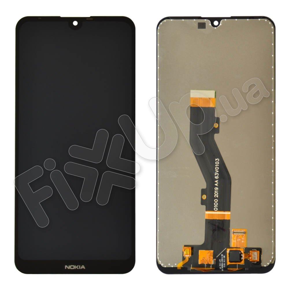 Дисплей для Nokia 3.2 Dual Sim з тачскріном в зборі, колір чорний
