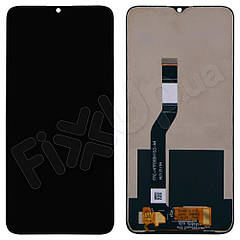 Дисплей для Wiko T10, з тачскрином у зборі, колір чорний