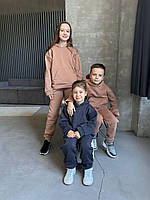 Підлітковий теплий спортивний костюм унісекс, фото 4