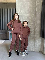 Підлітковий теплий спортивний костюм унісекс, фото 5