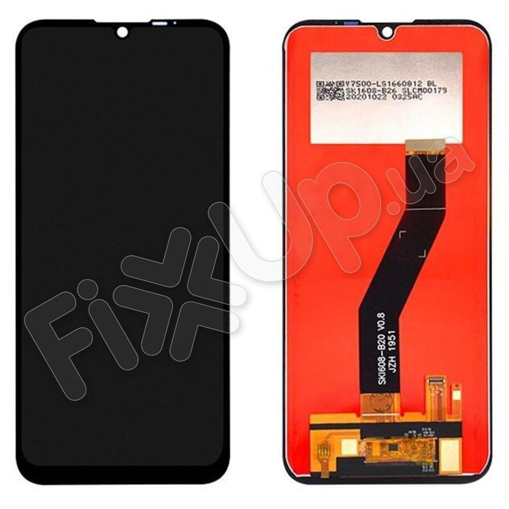 Дисплей для Motorola XT2053-1 Moto E6s з тачскрином у зборі, колір чорний