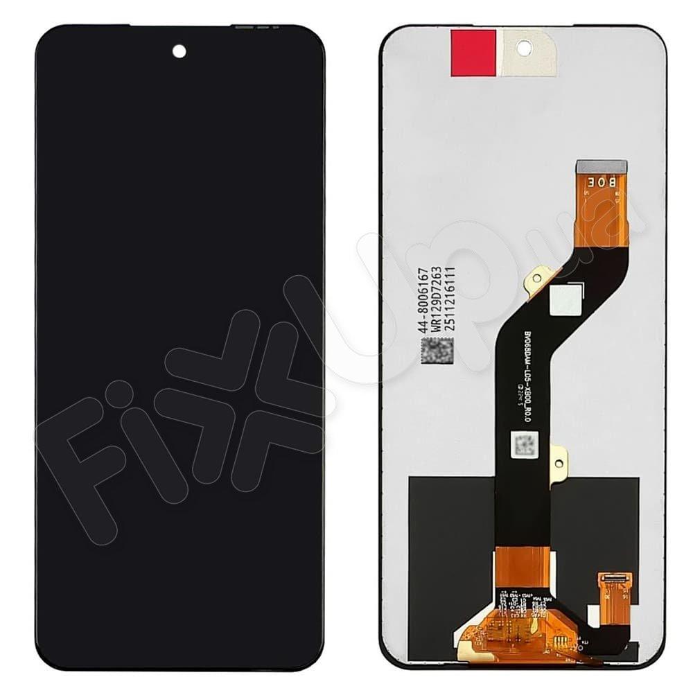 Дисплей для Infinix Hot 30 Play (X6835B), з тачскрином у зборі, колір чорний, оригінал Китай
