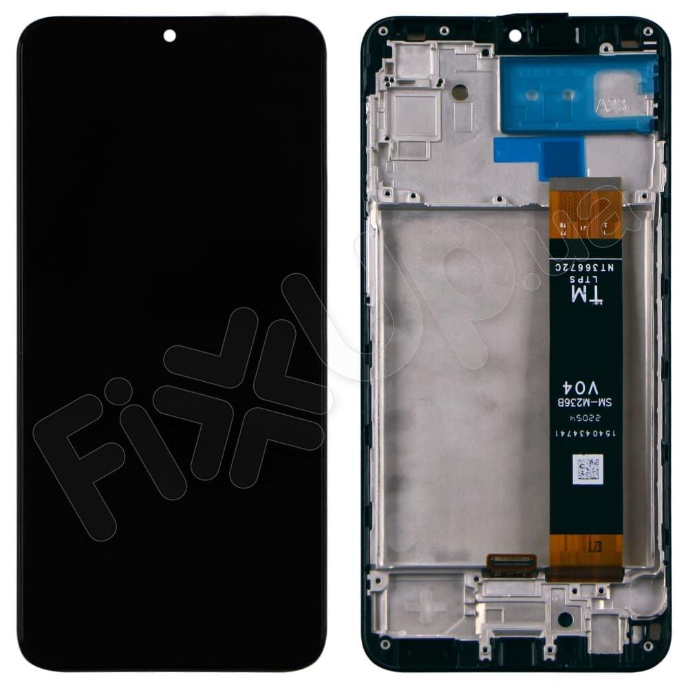 Дисплей для Samsung M236 Galaxy M23/ M336 Galaxy M33 2022 5G (GH82-28487A/GH82-28482A), з тачскрином і рамкою
