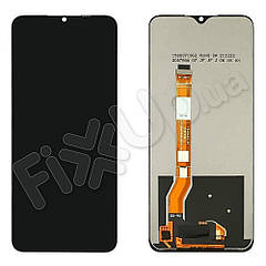 Дисплей для Realme C35, з тачскрином у зборі, колір чорний