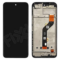 Дисплей для Infinix Hot 12 Play (X6816D), з тачскрином і рамкою в зборі, колір чорний