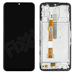 Дисплей для Vivo Y53S 5G, з тачскрином і рамкою в зборі, колір чорний