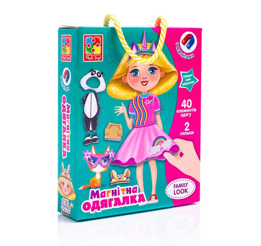 Магнитная игра-одевалка «Family look» - VT 3702-21 / укр / (ID ...
