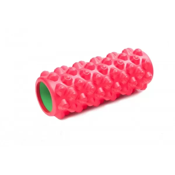 Масажний валик масажер для тіла ніг спини EVA 33 х 14 см Grid Roller, фото 1