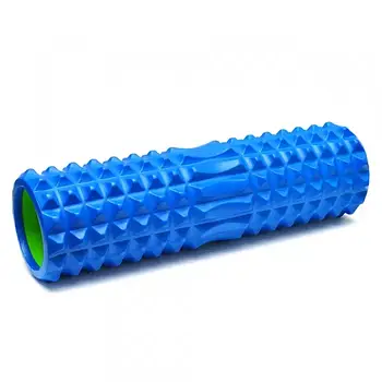 Масажний валик з виїмкою під хребет 45 х 14 см Gemini Grid Spine Roller